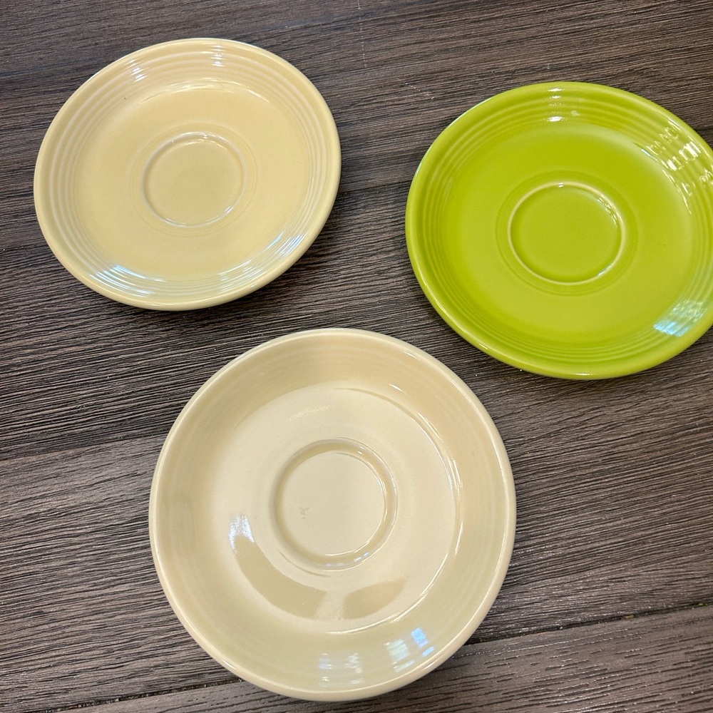 Fiestaware Saucer plates